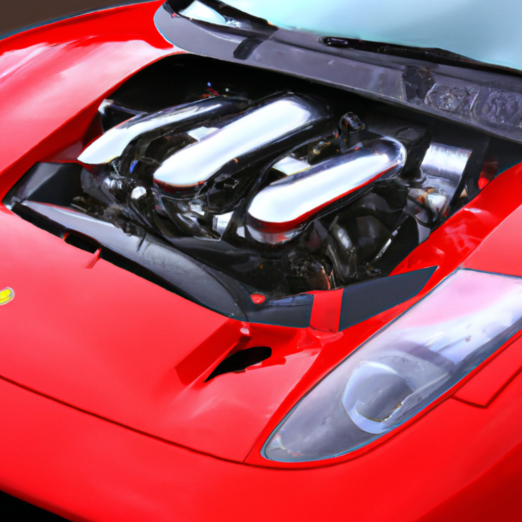 Ferrari Red Supercar